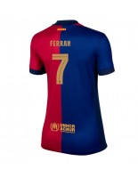 Barcelona Ferran Torres #7 Hjemmedrakt Dame 2024-25 Korte ermer